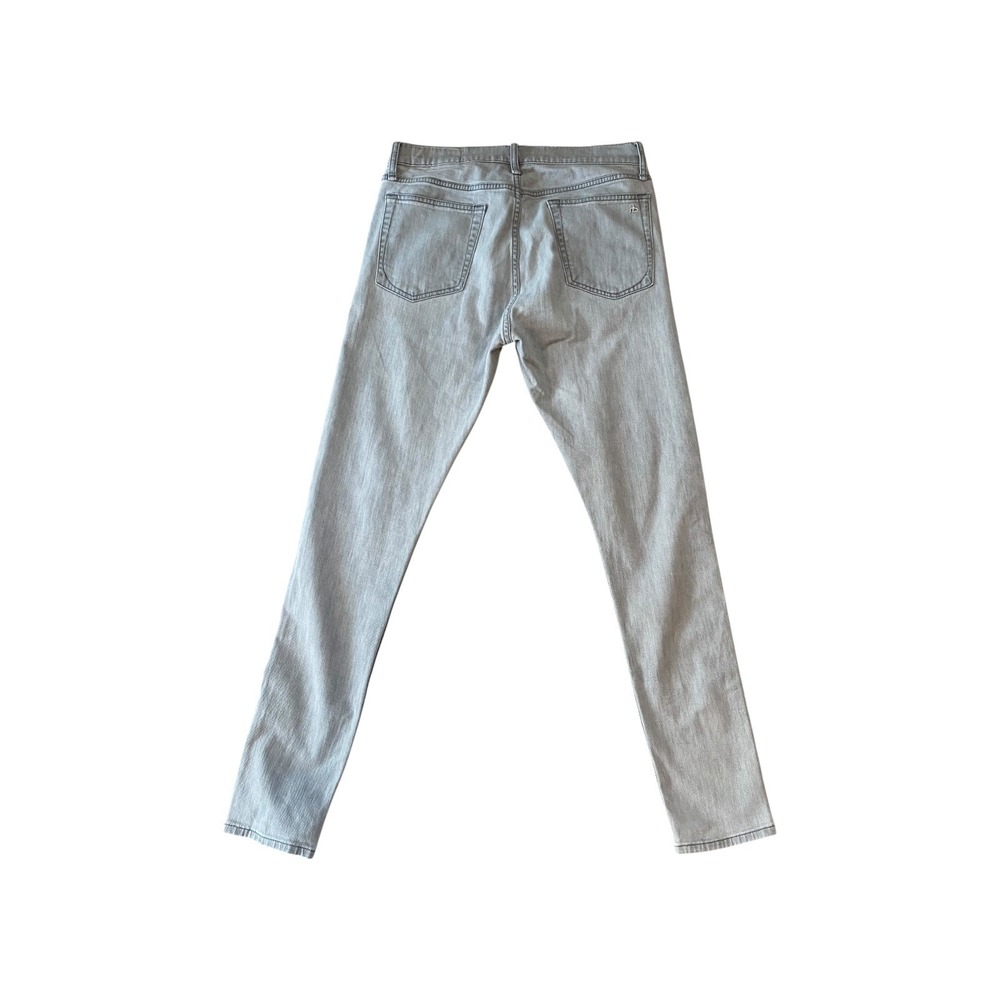 Rag & Bone Fit 1 Skinny Jeans 32x32 Vintage Gray Denim Five-Pocket Design - Picture 8 of 9